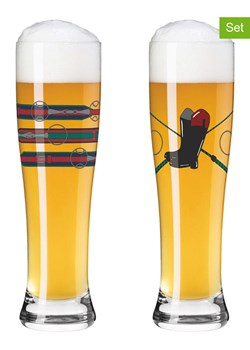 RITZENHOFF Kufle (2 szt.) "Reitgold" w kolorze czarnym - 500 ml ze sklepu Limango Polska w kategorii Naczynia - zdjęcie 188493213