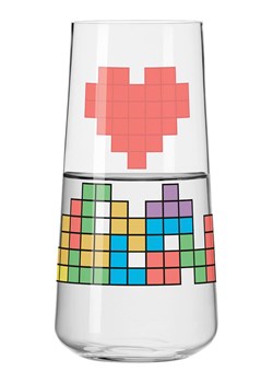 RITZENHOFF Szklanka "Gaming" ze wzorem - 600 ml ze sklepu Limango Polska w kategorii Naczynia - zdjęcie 188493380