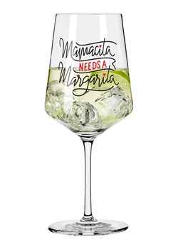 RITZENHOFF Kieliszek w kolorze czarno-czerwonym do koktajli - 500 ml ze sklepu Limango Polska w kategorii Naczynia - zdjęcie 188493401