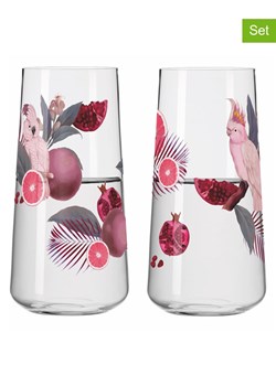 RITZENHOFF Szklanki (2 szt.) w kolorze różowym - 610 ml ze sklepu Limango Polska w kategorii Naczynia - zdjęcie 188493473