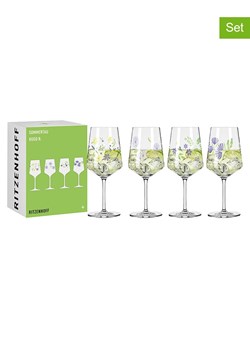 RITZENHOFF Kieliszki (4 szt.) ze wzorem "Sommertau" do koktajli - 544 ml ze sklepu Limango Polska w kategorii Naczynia - zdjęcie 188493521