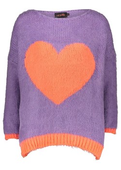 miss goodlife Sweter w kolorze fioletowo-pomarańczowym ze sklepu Limango Polska w kategorii Swetry damskie - zdjęcie 188493763