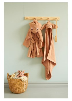 roommate Ręcznik "Bunny" w kolorze jasnoróżowym z kapturem - 72 x 72 cm ze sklepu Limango Polska w kategorii Ręczniki dla dzieci - zdjęcie 188494060