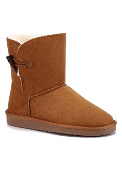 ISLAND BOOT Botki zimowe "Emmy" w kolorze jasnobrązowym ze sklepu Limango Polska w kategorii Śniegowce damskie - zdjęcie 188494110
