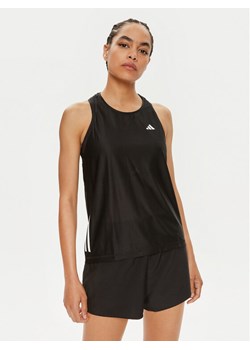 adidas Koszulka techniczna Own The Run IN8317 Czarny Regular Fit ze sklepu MODIVO w kategorii Bluzki damskie - zdjęcie 188500573