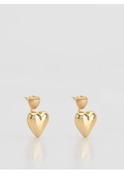 Reserved - Kolczyki serca - złoty ze sklepu Reserved w kategorii Kolczyki - zdjęcie 188501122