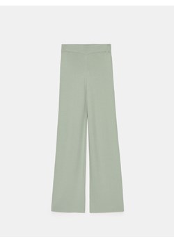 Mohito - Dzianinowe spodnie - zielony ze sklepu Mohito w kategorii Spodnie damskie - zdjęcie 188501834