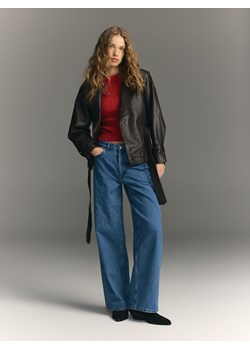 Reserved - Sweter z wełną z alpaki - czerwony ze sklepu Reserved w kategorii Swetry damskie - zdjęcie 188502300