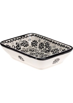 Ottoman Mydelniczka "Myth" w kolorze czarno-białym - 13 x 9,5 x 4 cm ze sklepu Limango Polska w kategorii Dozowniki do mydła - zdjęcie 188503041