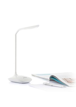 InnovaGoods Lampka stołowa LED w kolorze białym - 10 x 39,5 x 11,5 cm ze sklepu Limango Polska w kategorii Oświetlenie - zdjęcie 188503044
