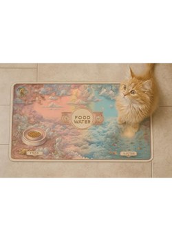 Paws&amp;Whiskers Podkładka ze wzorem pod miski - 40 x 70 cm ze sklepu Limango Polska w kategorii Dla zwierząt - zdjęcie 188503373