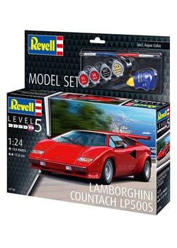 Revell Model "Lamborghini Countach LP500S" do złożenia - 13+ ze sklepu Limango Polska w kategorii Zabawki - zdjęcie 188503532