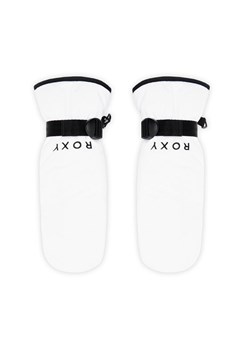 Rękawice snowboardowe Roxy Jetty ERJHN03222 Biały ze sklepu eobuwie.pl w kategorii Rękawiczki damskie - zdjęcie 188503662