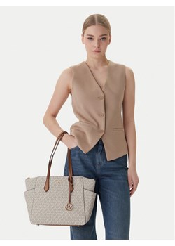 Torebka MICHAEL Michael Kors Marilyn 30S2G6AT2B Beżowy ze sklepu eobuwie.pl w kategorii Torby Shopper bag - zdjęcie 188503691