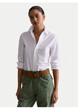 Polo Ralph Lauren Koszula 211941509002 Biały Slim Fit ze sklepu MODIVO w kategorii Koszule damskie - zdjęcie 188504000