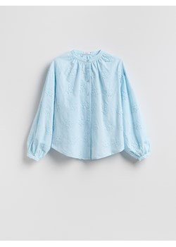 Reserved - Koszula z haftowanym wzorem - jasnoniebieski ze sklepu Reserved w kategorii Bluzki damskie - zdjęcie 188504722
