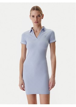 Guess Sukienka codzienna V6RK02 Z4692 Niebieski Regular Fit ze sklepu MODIVO w kategorii Sukienki - zdjęcie 188506104