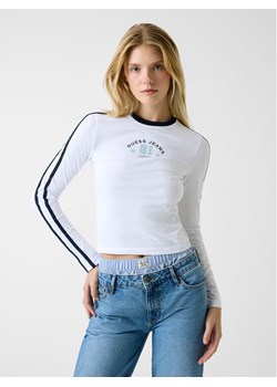 Guess Jeans T-Shirt 180634 Biały Classic Fit ze sklepu MODIVO w kategorii Bluzki damskie - zdjęcie 188506154