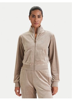Guess Bluza V3BQ22 K0232 Beżowy Regular Fit ze sklepu MODIVO w kategorii Bluzy damskie - zdjęcie 188506191