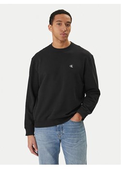 Calvin Klein Jeans Bluza LV04RC296G Czarny Regular Fit ze sklepu MODIVO w kategorii Bluzy męskie - zdjęcie 188506194