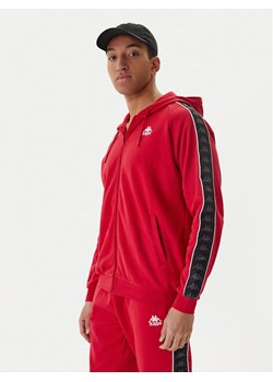 Kappa Bluza Banda Zamin 3 331U3ZW Czerwony Regular Fit ze sklepu MODIVO w kategorii Bluzy męskie - zdjęcie 188506222