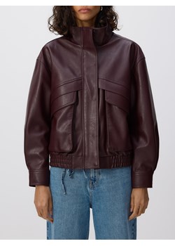 Reserved - Kurtka z imitacji skóry - burgundowy ze sklepu Reserved w kategorii Kurtki damskie - zdjęcie 188506941
