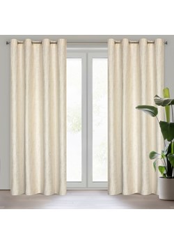 ZASŁONA GOTOWA MARSALA 140 X 250 CM KREMOWY ze sklepu lenaodniemowlakadoszkolniaka.pl w kategorii Zasłony - zdjęcie 188508724