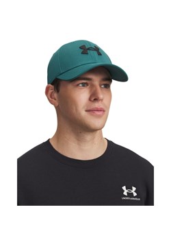 Męska czapka z daszkiem Under Armour Men\'s UA Blitzing - turkusowa ze sklepu Sportstylestory.com w kategorii Czapki z daszkiem męskie - zdjęcie 188509413