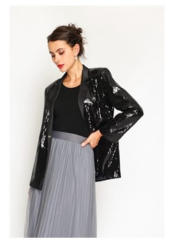 ASSUILI Blezer w kolorze czarnym z cekinami ze sklepu Limango Polska w kategorii Marynarki damskie - zdjęcie 188510341