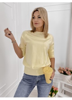 sweter mores żółty one size ze sklepu UBRA w kategorii Swetry damskie - zdjęcie 188510881