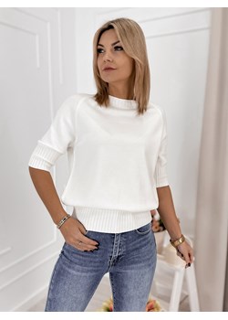 sweter mores ecru one size ze sklepu UBRA w kategorii Swetry damskie - zdjęcie 188510904