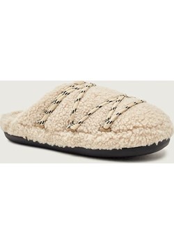 Moon Boot Mule MB TEDDY SLIPPER | shearling ze sklepu Gomez Fashion Store w kategorii Kapcie damskie - zdjęcie 188511814