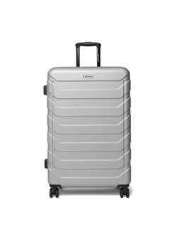 Walizka duża GINO ROSSI CEO-GIN-L-003-05-SILVER Srebrny ze sklepu eobuwie.pl w kategorii Walizki - zdjęcie 188511940