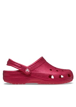 Klapki Crocs Classic Glitter Clog 205942 Różowy ze sklepu eobuwie.pl w kategorii Klapki damskie - zdjęcie 188512014