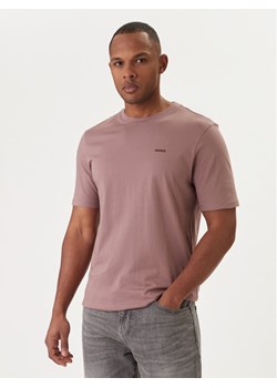 HUGO T-Shirt Dero222 50466158 Beżowy Regular Fit ze sklepu MODIVO w kategorii T-shirty męskie - zdjęcie 188512692