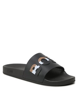 Boss Klapki Bay It 50493100 Czarny ze sklepu MODIVO w kategorii Klapki męskie - zdjęcie 188512753