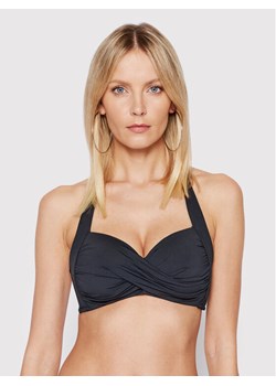 Seafolly Góra od bikini S.Collective Twist 30806-942 Czarny ze sklepu MODIVO w kategorii Stroje kąpielowe - zdjęcie 188512802