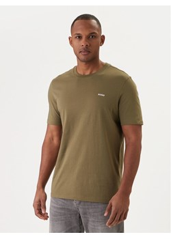 HUGO T-Shirt Dero222 50466158 Khaki Regular Fit ze sklepu MODIVO w kategorii T-shirty męskie - zdjęcie 188512812