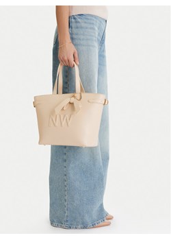 Nine West Torebka EO-Lira-LX20086b Écru ze sklepu MODIVO w kategorii Torby Shopper bag - zdjęcie 188512883