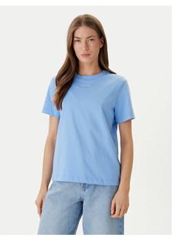 Calvin Klein T-Shirt 20s Classic Logo LV147C857G Niebieski Regular Fit ze sklepu MODIVO w kategorii Bluzki damskie - zdjęcie 188512954