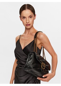 Pinko Torebka Love Classic Puff Cl AI 23-24 PLTT 100038 A0F2 Czarny ze sklepu MODIVO w kategorii Kopertówki - zdjęcie 188512962