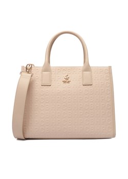 Beverly Hills Polo Club Torebka EO-BHPC-S-002-09 Beżowy ze sklepu MODIVO w kategorii Kuferki - zdjęcie 188513003