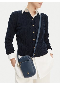 Beverly Hills Polo Club Torebka C-BHPC-L-004-08 Niebieski ze sklepu MODIVO w kategorii Listonoszki - zdjęcie 188513120