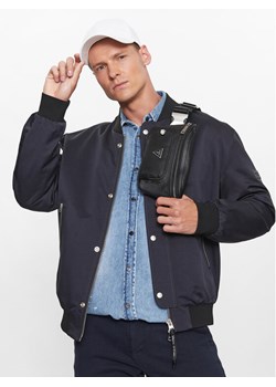 Guess Nerka Certosa Saffiano Smart Mini Bags HMECSA P3332 Czarny ze sklepu MODIVO w kategorii Nerki - zdjęcie 188513164