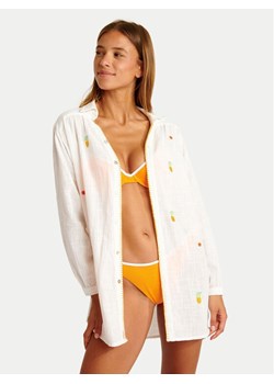 Banana Moon Koszula Mika Yesenia LTL10 Biały Regular Fit ze sklepu MODIVO w kategorii Koszule damskie - zdjęcie 188513203