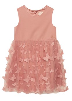 Guess Sukienka elegancka K6RK21 KAUH0 Koralowy Regular Fit ze sklepu MODIVO w kategorii Sukienki dziewczęce - zdjęcie 188513241