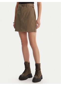 G-Star Raw Spódnica mini D29095-5126 Khaki Regular Fit ze sklepu MODIVO w kategorii Spódnice - zdjęcie 188513403