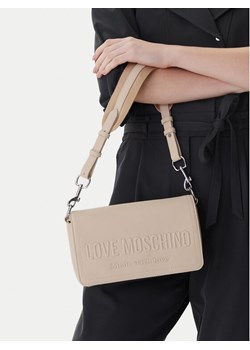 LOVE MOSCHINO Torebka JC4046PP1OLE0110 Écru ze sklepu MODIVO w kategorii Listonoszki - zdjęcie 188513440