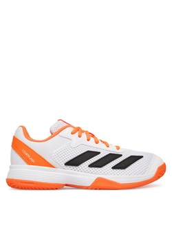 adidas Buty do tenisa Courtflash JR4450 Biały ze sklepu MODIVO w kategorii Buty sportowe dziecięce - zdjęcie 188513461
