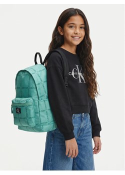 Calvin Klein Jeans Plecak City Grid Aop IU0IU00711 Zielony ze sklepu MODIVO w kategorii Plecaki dla dzieci - zdjęcie 188513554